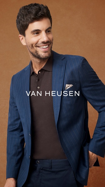 blazer, suit jacket, mens blazer, sport coat, striped blazer, brand awareness, lifestyle, editorial, trustworthy, luxurious, brown, blue, neutral